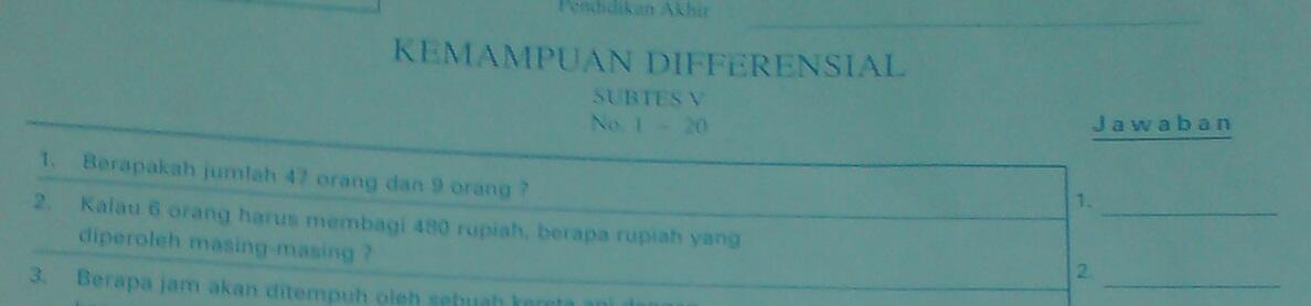 Jual Soal Psikotes UI + Pembahasan Lengkap