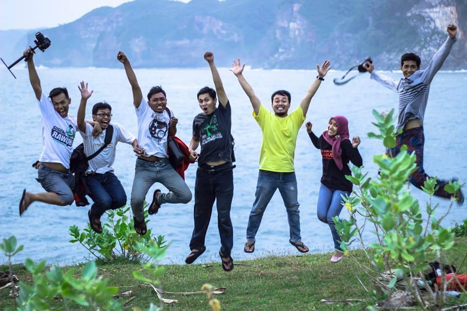 Berburu sunset di pantai Kesirat Gunungkidul