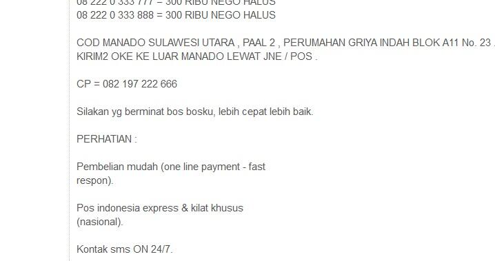 PENIPU DAN TOKO BAGUS