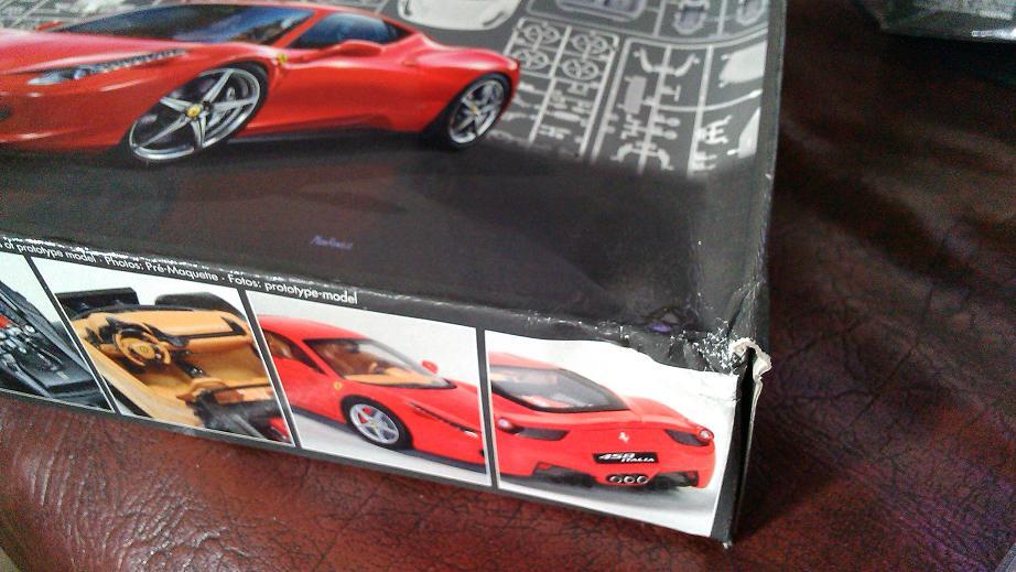 Revell 07141 Model Kit 1:24 Ferrari 458 Italia
