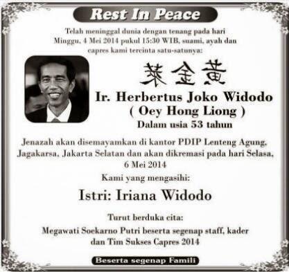 Siapa Penyebar Awal Foto RIP Jokowi? Ternyata Oh Ternyata...