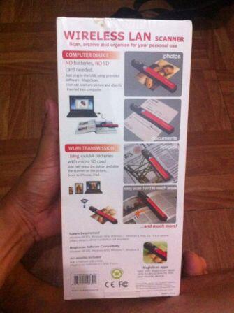 Scanner portabel MAGICSCAN + BONUS FREE CAR HOLDER (masup gan)