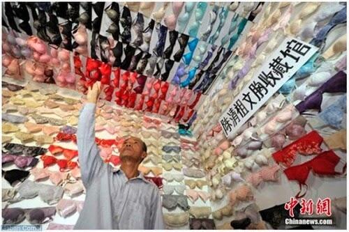 Lelaki 56 thn hobby ngumpulin bra