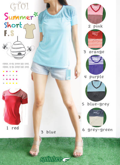 SPINBEE KAOS CEWE SALUR (CODE: WTSS)