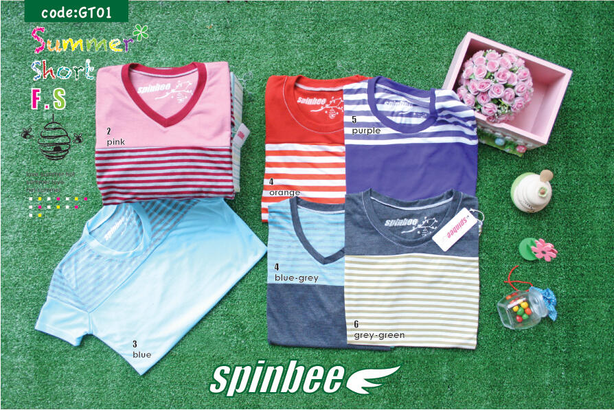 SPINBEE KAOS CEWE SALUR (CODE: WTSS)