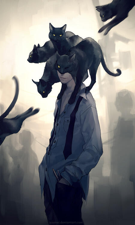 &#91;OriFic&#93; ~ The Raven and The Black Cat ~ in Blood of Crimson Dragon
