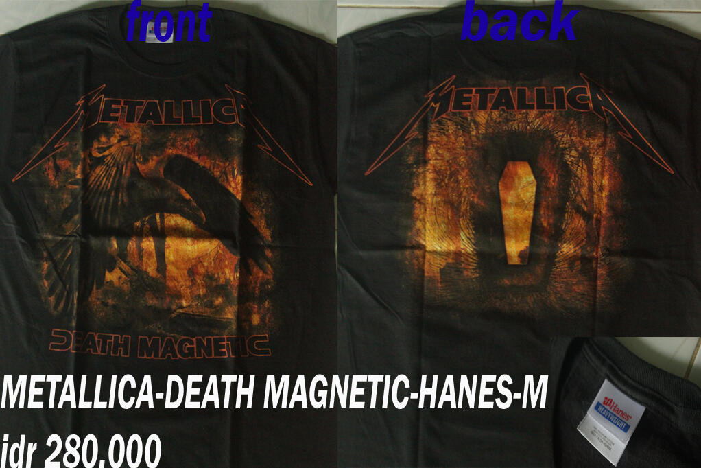 Terjual Jual kaos band metal import original KASKUS