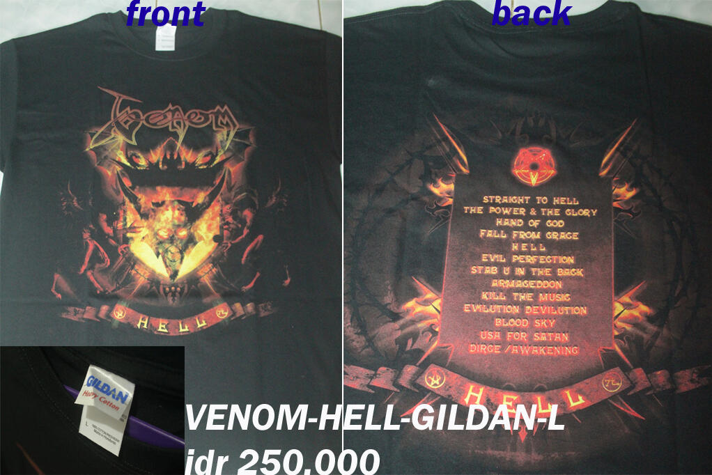 Terjual Jual kaos band metal import original KASKUS