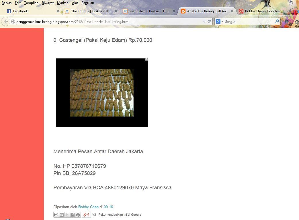 PENIPUAN Online Shop ( Sutz Shop ) Maya Fransisca
