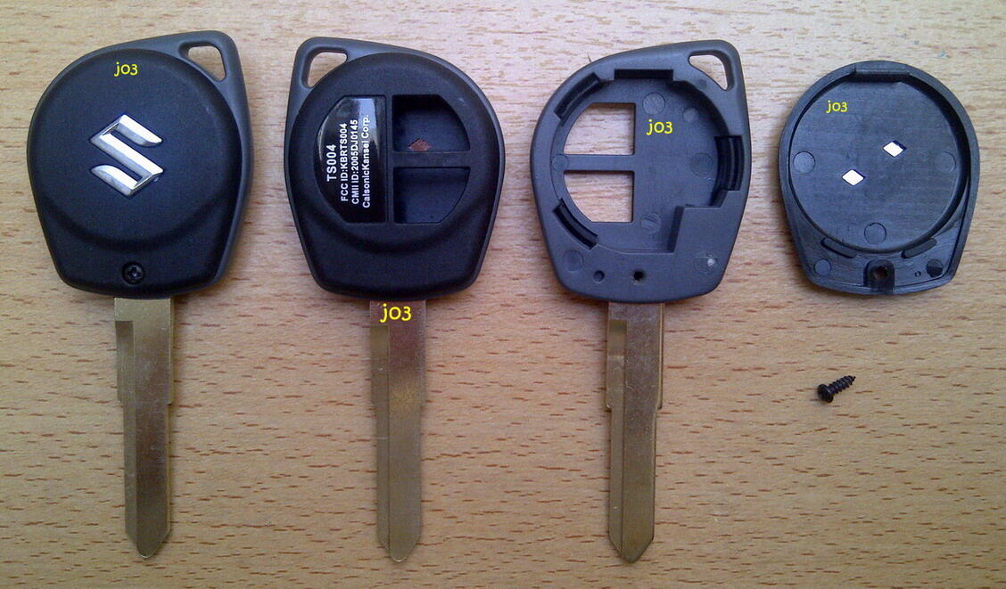 Как заменить батарейку в ключе сузуки свифт