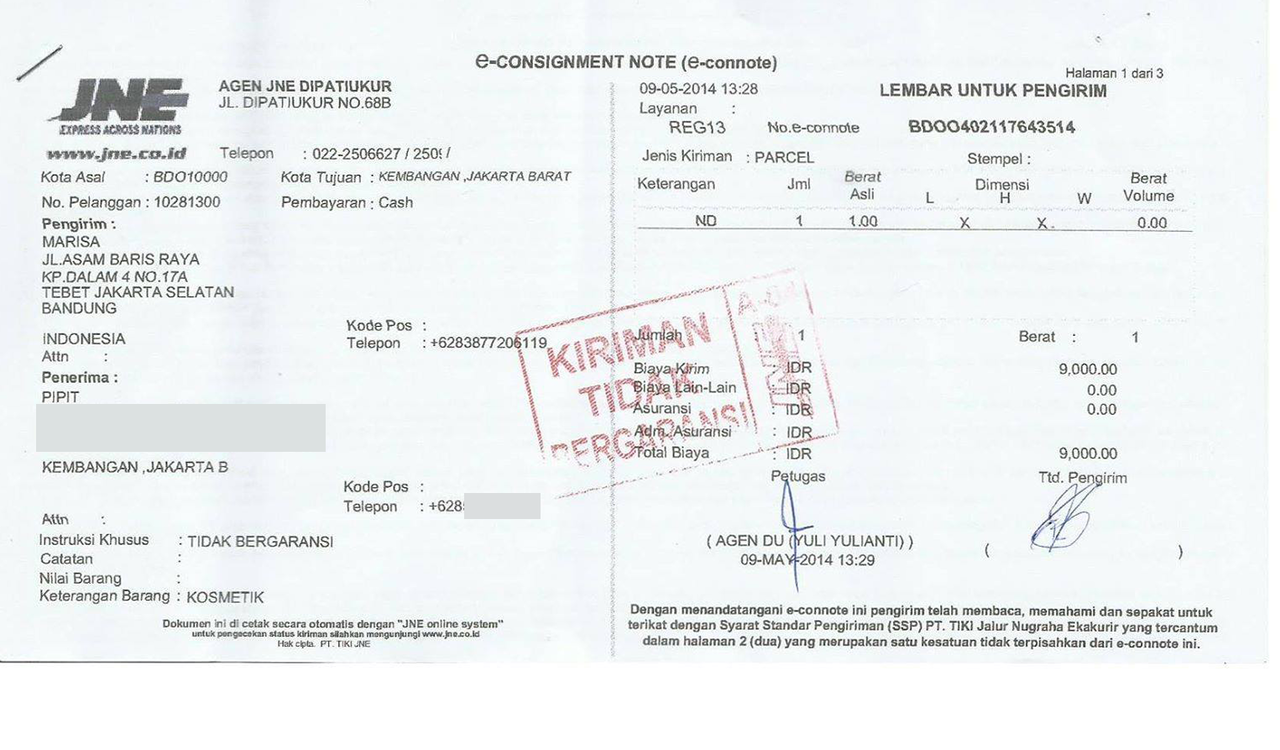 Mohon Bantuan Kaskuser Regional Jakarta/ Bandung Untuk Kasus Penipuan