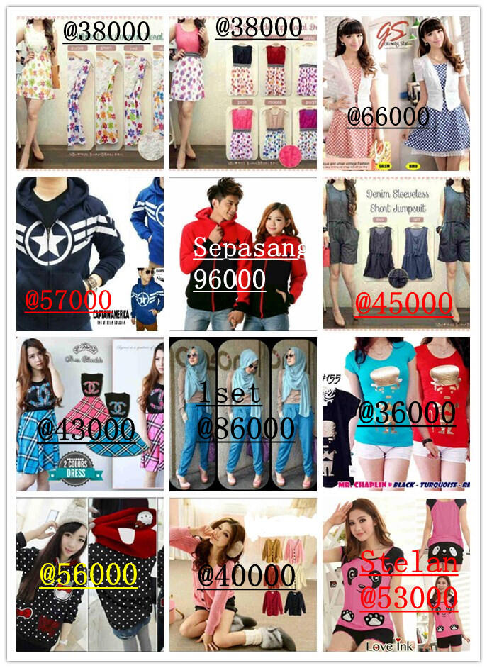 SUPPLIER BAJU ECER HARGA GROSIR