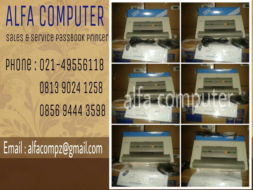 PASSBOOK PRINTER IBM 9068 A03 GARANSI 2 TAHUN SPARE PART