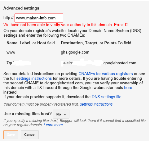 Gan, Gimana caranya biar blog ane bisa pake domain ane?