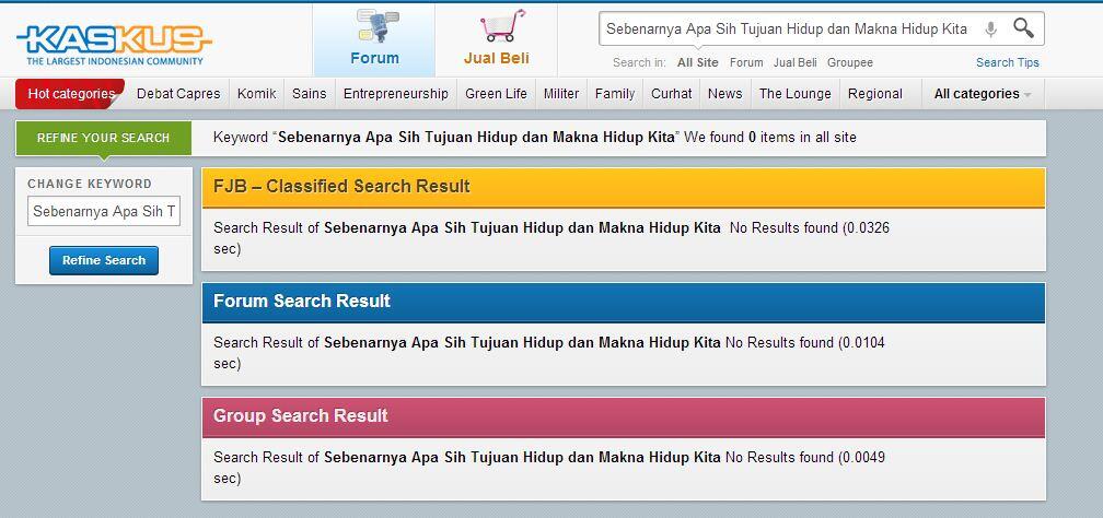 Sebenarnya Apa Sih Tujuan Hidup dan Makna Hidup Kita