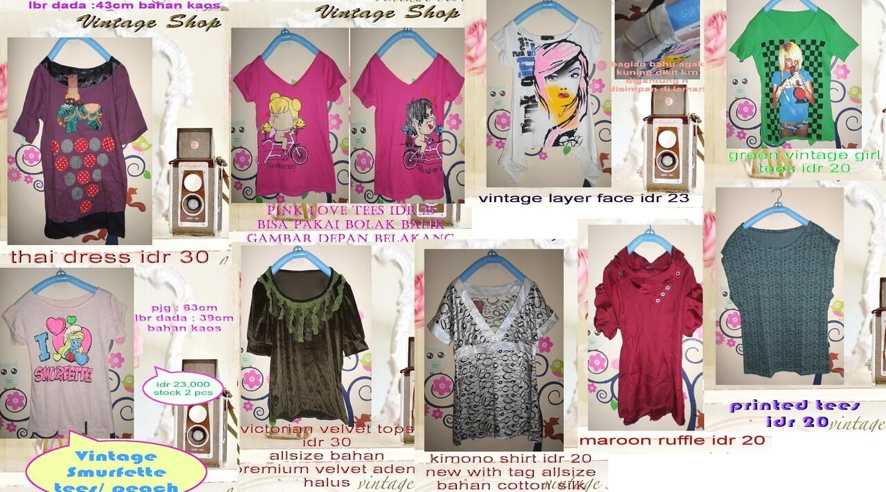 JUAL BAJU BUTIK MURAH KRN BUTIK TUTUP! DRESS, TEES SMUA DIBAWAH 30RIBUU!!! GRAB IT!!!