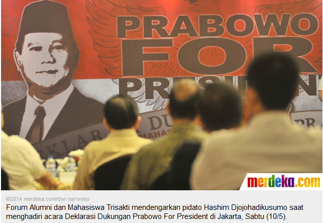 &#91;Logika&#93; Katanya Mahasiswa Trisakti Menolak Prabowo. Lah, ini sih apa gan ?