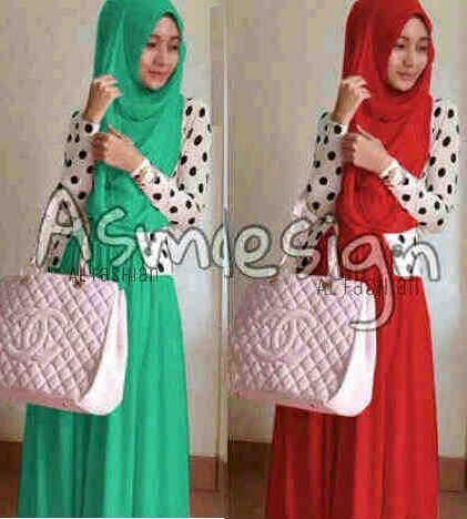 MAXI ASMINA ( BAJU MUSLIM FASHION )