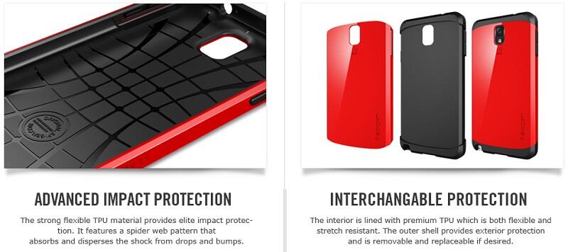 SPIGEN SGP NEO HYBRID SLIM TOUGH ARMOR GALAXY S4 S5 NOTE 3 NOTE 4 SOFTCASE/HARDCASE