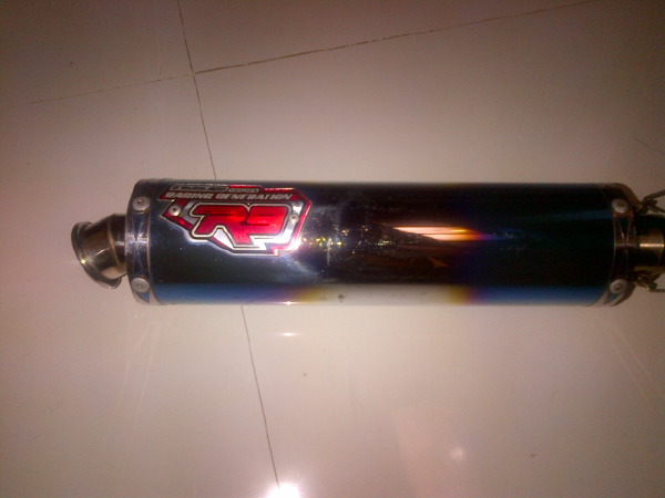 Terjual Jual Knalpot  Racing  Merk R9 utk Motor  Bebek  KASKUS