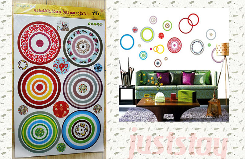 Ready Stock Wall Sticker Stiker Dinding Murah Gan Bikin Vintage Kamar dan Rumah