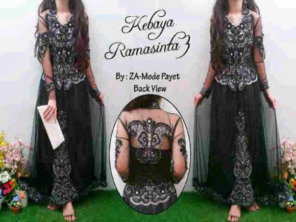 Kebaya ramashinta hitam