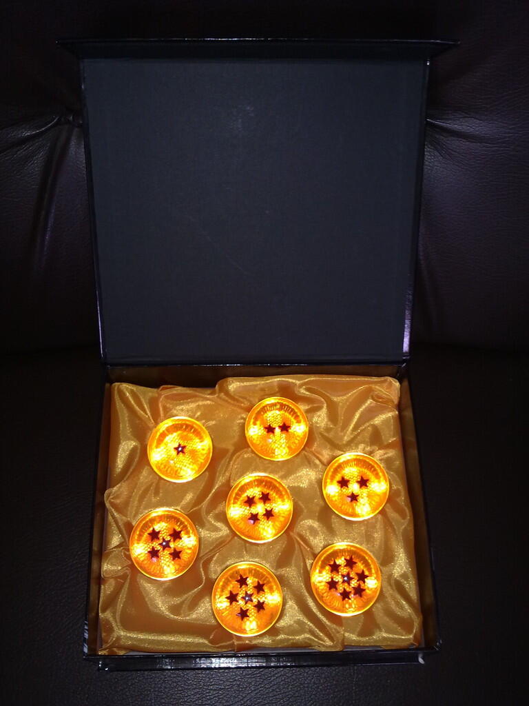 DRAGONBALLZ CRYSTALS ORIGINAL (7 BOLA NAGA SHENLONG DRAGONBALL)
