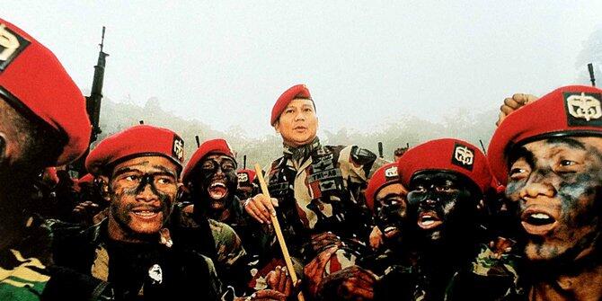 Prabowo di Medan Tempur