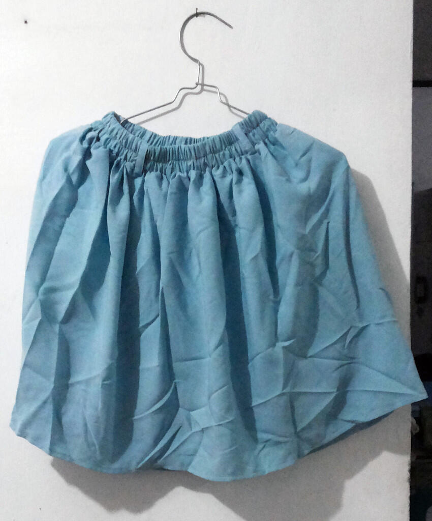 Color Basic Flare Skirt