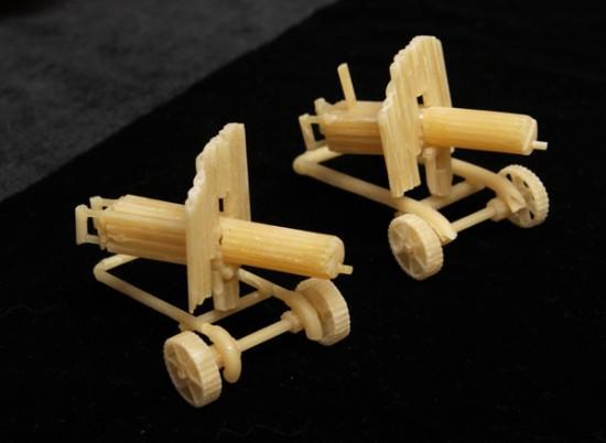 (Amazing) Miniatur Kendaraan Dari Pasta