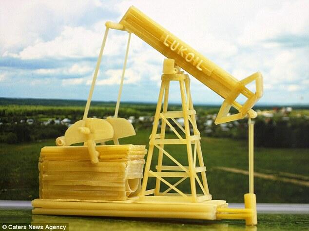(Amazing) Miniatur Kendaraan Dari Pasta