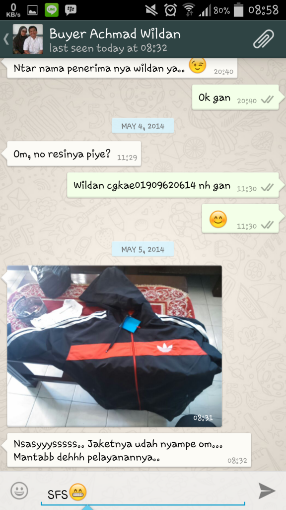 Testi Buyer SFS.Wendy :D