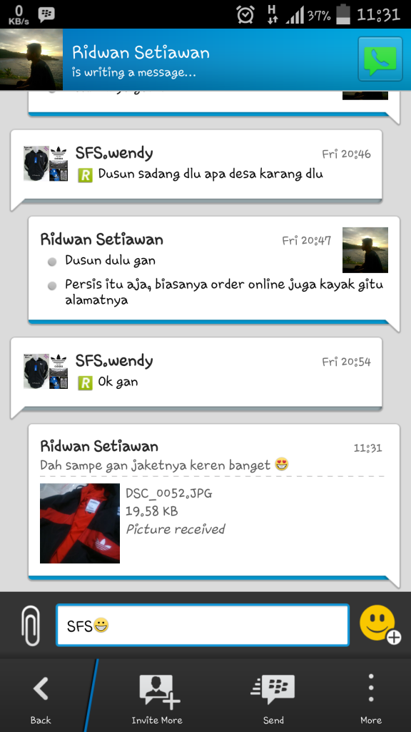 Testi Buyer SFS.Wendy :D