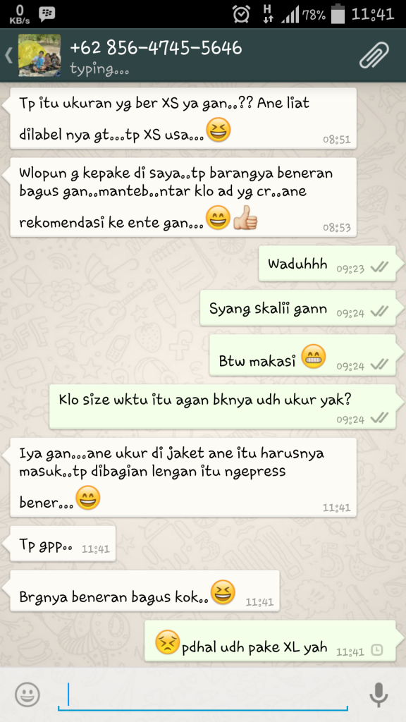 Testi Buyer SFS.Wendy :D