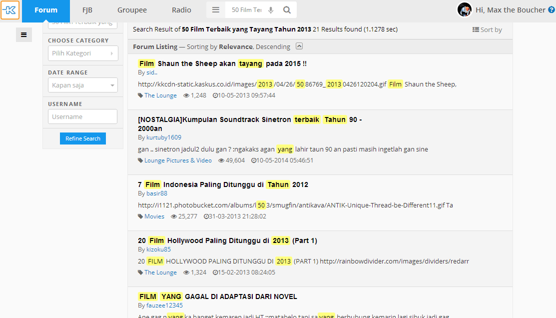 10 Film Terbaik yang Tayang Tahun 2013