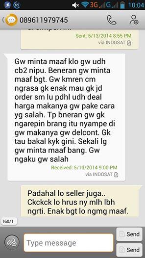 PENIPU JERRI ARTONO/ 089611979745 / pin 75991b81