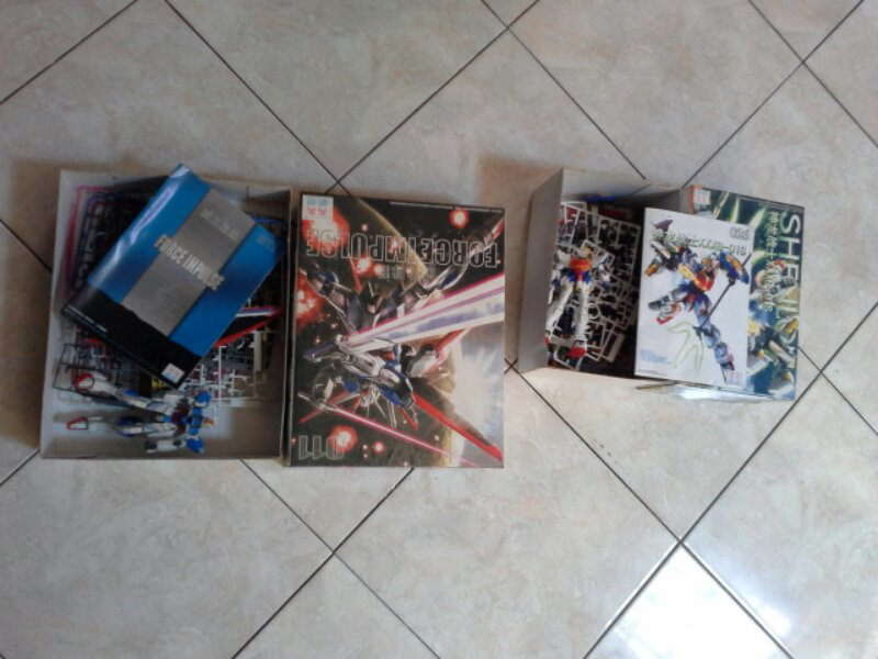 WTS Gundam Hongli 2nd, eks kolpri mulus