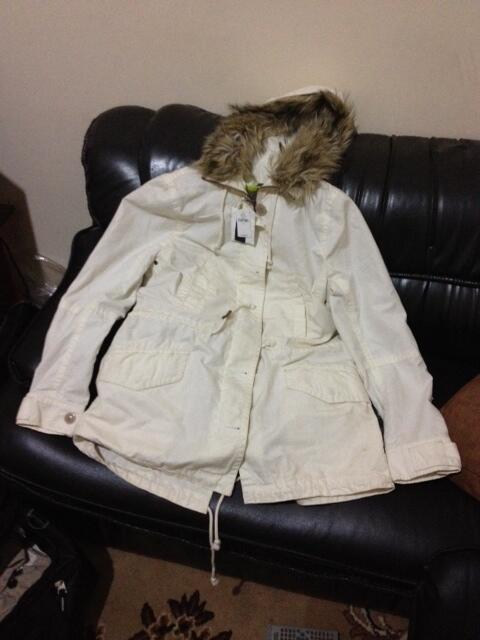 New Old Stock Parka Girl GAP FLAUX FUR ORIGINAL