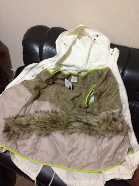 New Old Stock Parka Girl GAP FLAUX FUR ORIGINAL