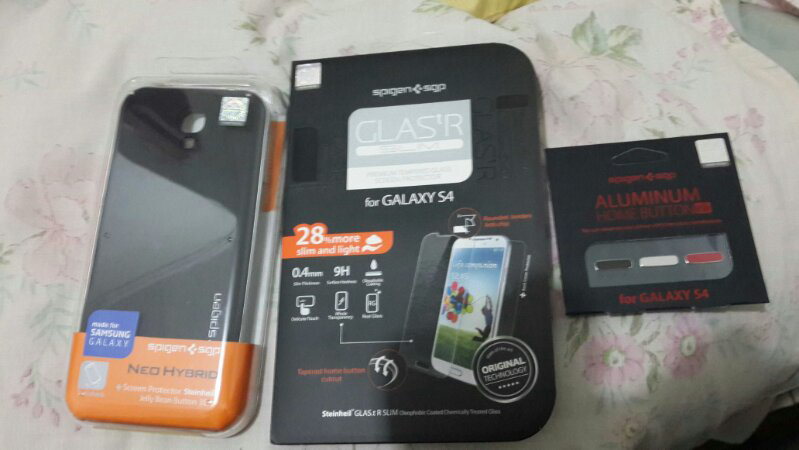 Robotoshop - SPIGEN SGP S5 S4 Note 3 iPhone 5S Neo Hybrid GLAS.tR Steinheil Original