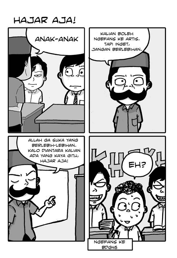 Komik Lucu Hitam Putih