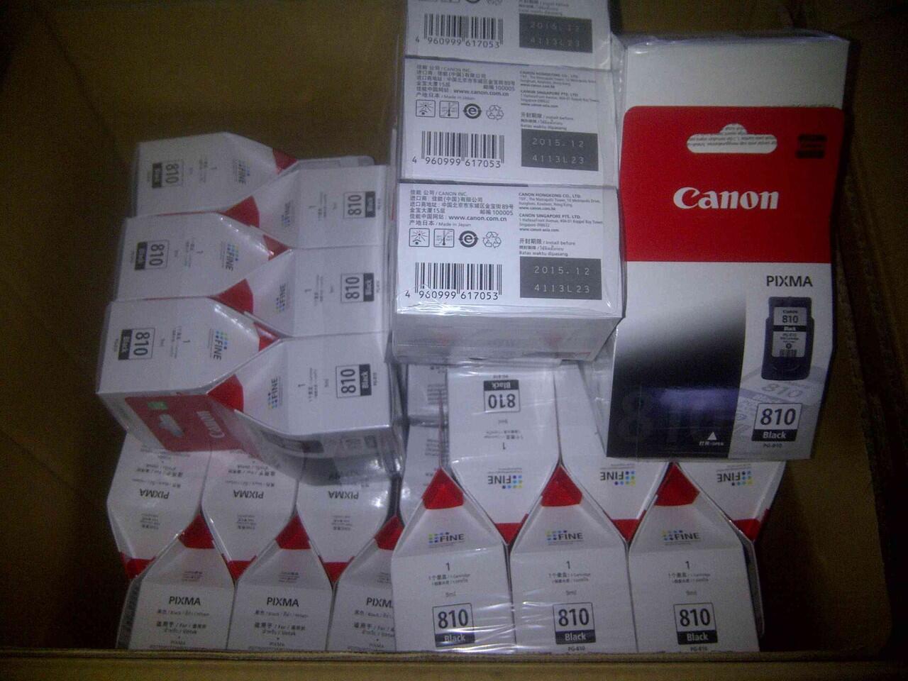 catridge canon 810 dan 811 ( tersedia juga 830 + 831 ) original