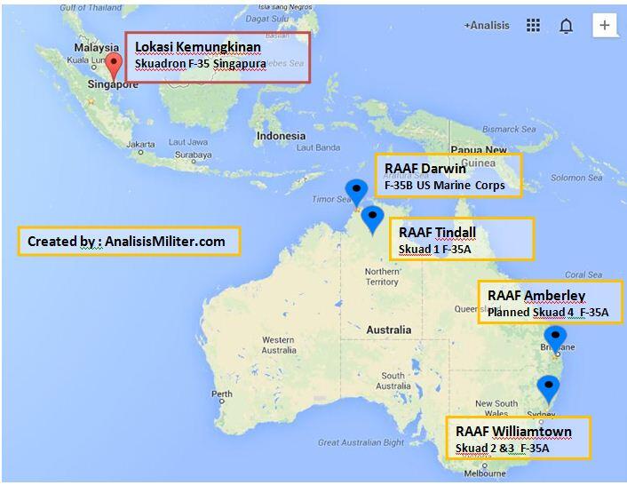 &#91;OPINI&#93;Perspektif 2020 : 100 F-35 Australia dan Singapura Mengancam Indonesia?