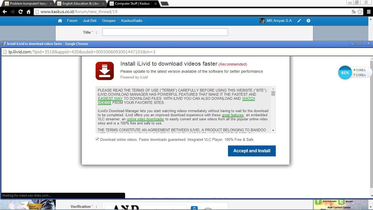 &#91;ASK&#93; Help gan Masalah di CHROME ane