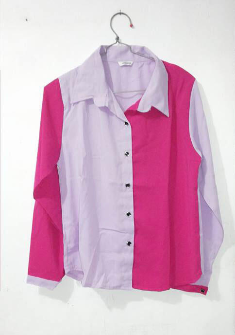 Two Tone Basic Shirt