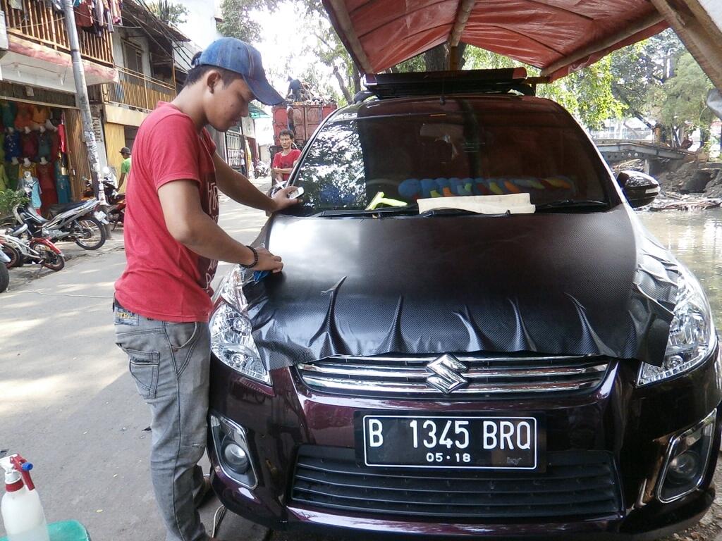 Jual STIKER MOBIL  FULL BODY KAP MESIN ATAP BAGASI 