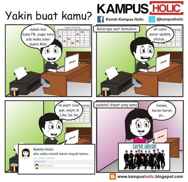 Komik Cinta dan Mbribik Ala Mahasiswa 