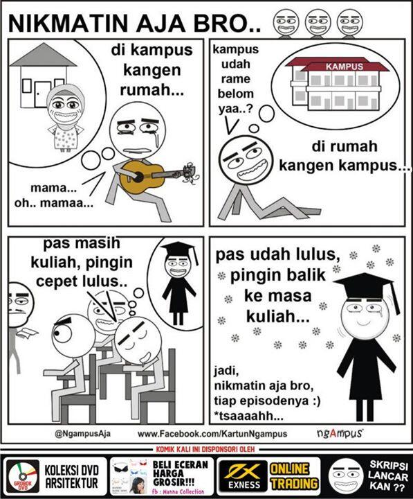 Kumpulan Komik Mahasiswa Akhir Kartun Ngampus