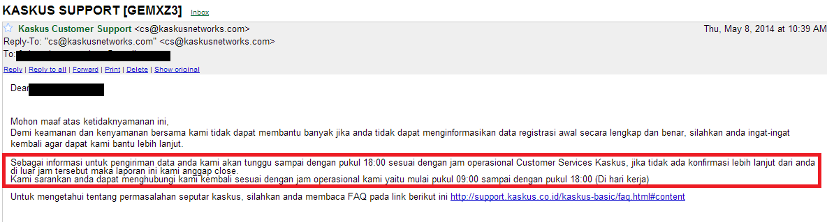{ASK} Lupa password dan email