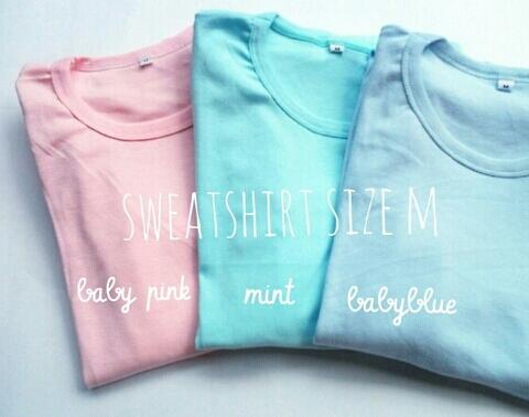 JUAL SWEATSHIRT POLOS YANG KEREN BANGET